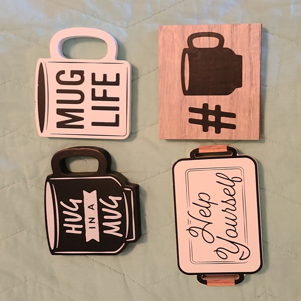 Target Bullseye coffee decor